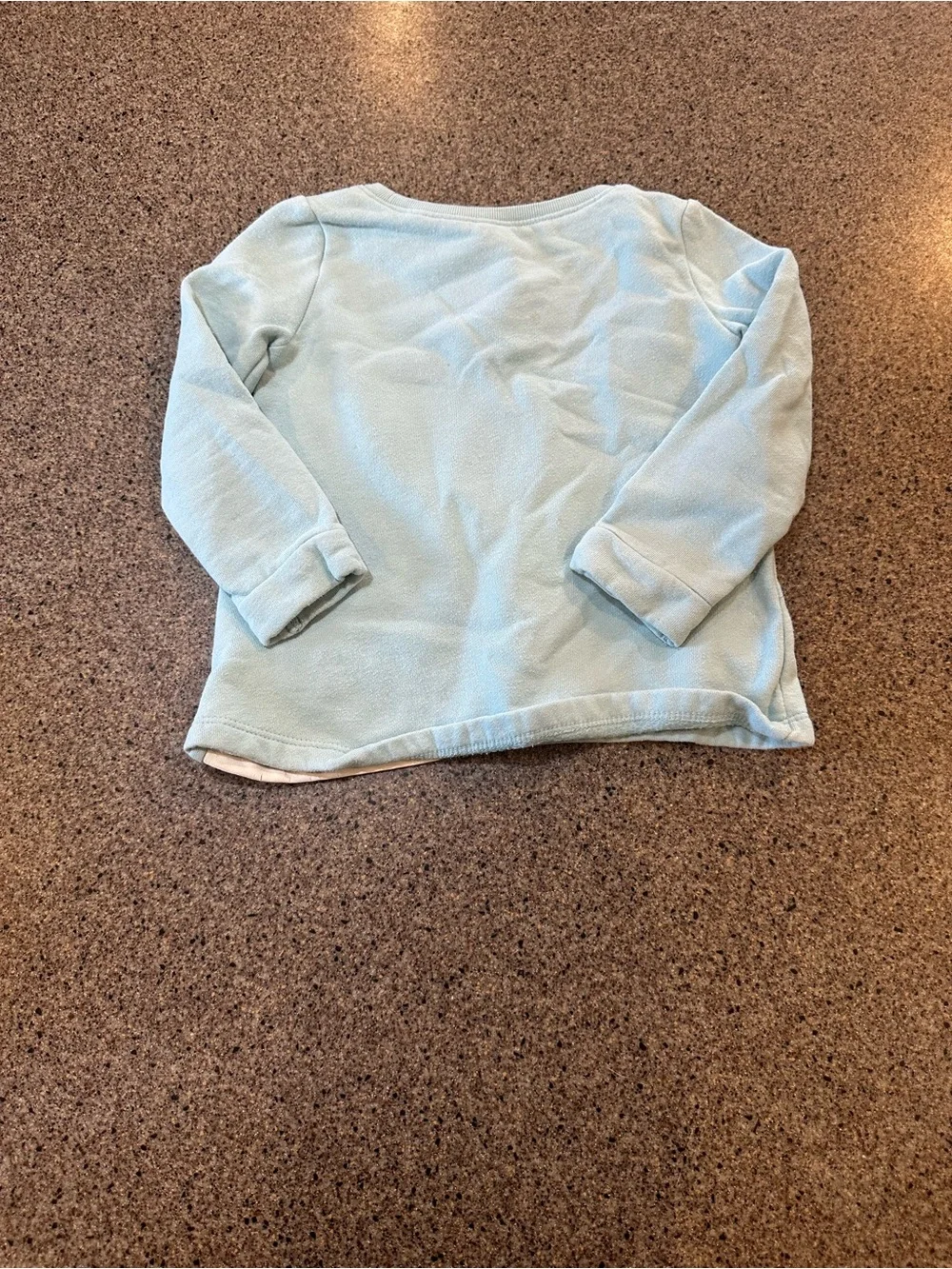 Carter's Aqua Long-Sleeve Top with Unicorn Applique